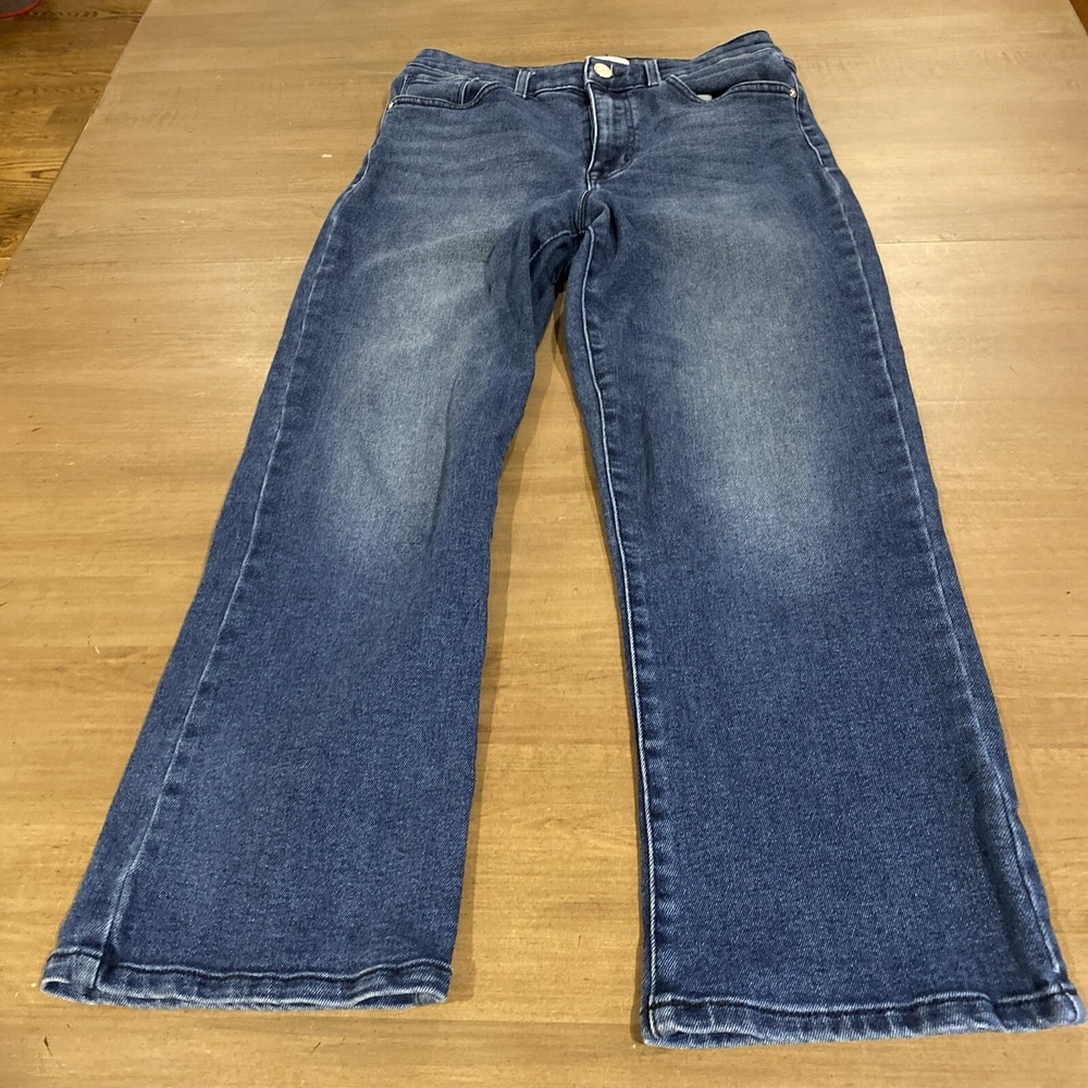 William Rast Women's Jeans Size 28 Super High Rise Flare Crop